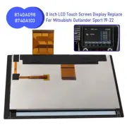 2020-22 For Mitsubishi Outlander Replacement 8" Touch Digitizer LCD Screen Radio