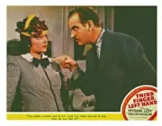 Third Finger LEFT HAND Lobby Card Myrna Loy Melvyn Douglas 1940 Old Movie Photo