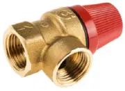 Altecnic PRESSURE RELIEF VALVE 6-Bar 1/2″ G Female Connection, G 1/2″ Exhaust