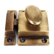 latch watson 1873 old style house 6 cm BOX catch DOOR heavy age brass 2.1/4"