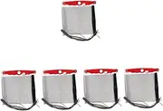 Uonlytech 5 Sets DIY Window Screen Replacement Mesh for Insect Barrier for Windows and Doors Easy Installation Multipurpose Design with Accessories