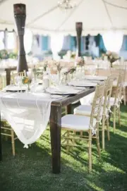 Cheesecloth Table Runner 36" x 100 Yards - White