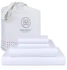 100% Cotton Sheets for King Size Bed - 600 Thread Count King Bed Sheets Set w...