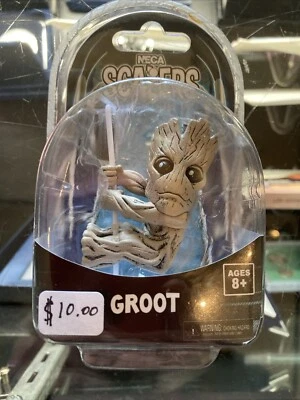 NECA Guardians of the Galaxy Groot Scaler New. DETAILS PICTURES