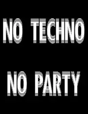 Techno Music Rave Electronic Party: NOTEBOOK| 8.5x11'', 100 Pages