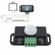 DC 12V-24V Automatic Infrared PIR Motion Sensor Detector Switch 8M For LED Strip