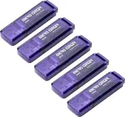 Micro Center Superspeed 5 Pack 64GB USB 3.0 Flash Drive Gum Size (64G 5-Pack)