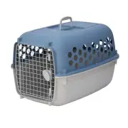 26” Blue Dog & Cat Kennel – Pet Cage, Crate for Small Dogs and Cats, Durable