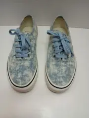 New In Box Authentic Denim Destroy Vans Men's Sz 5 Women's 6.5