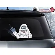 WiperTags Rear Window Blade Cover - Yeti Waving