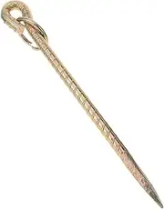BESPORTBLE Metal Spikes Ground Anchor for Dogs Large Dog Stake Pet Tie Out Stake Support