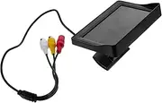 VANZACK Car LCD Monitor 4.3 Inch Backup Camera Screen Rear View Camera Display for Safe Driving