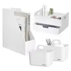 Litem Desk Organiser Set , Study Office Prussian Blue or White - Free Shipping
