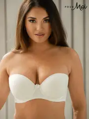 Pour Moi White Definitions Multiway Strapless Bra (K98141) | $65