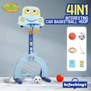 5-in-1 Kidbot Adjustable Kids Basketball Hoop Set Stand Sports Activity Centre