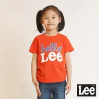 在飛比找蝦皮商城優惠-Lee hello字樣短袖T恤 男女童裝 橘LL180243