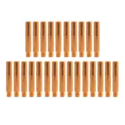 TWECO #5 Style 2.0mm 15HFC564 Fluxed Cored MIG Contact Tips - 25 Each