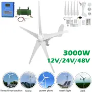3000W Windgenerator Wind Turbine 12V/24V/48V Wind Solar MPPT Charge Controller