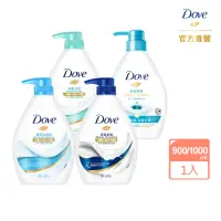 在飛比找momo購物網優惠-【Dove 多芬】滋養系列柔膚沐浴乳900/1000ml(多