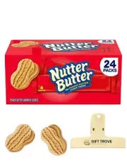 NutterButter Peanut Butter Sandwich Cookies, Lunch Snack, Holiday Treat, On The