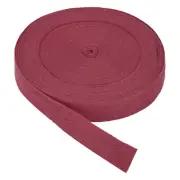 Cotton Twill Tape 3/4" 25 Yards Cotton Ribbon Bias Binding Tape Vermilion