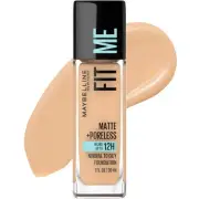Maybelline Fit Me Matte Poreless Liquid Foundation 220 Natural Beige 1oz Medium