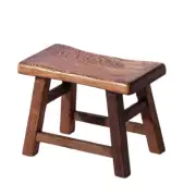 Toddler Step Stool Wooden Bathing Child Baby Small Footstool for Kids