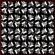 NOT THE NORM - 109" x 109" - Quilt-Addicts Pre-cut Patchwork Quilt Kit Lge King`