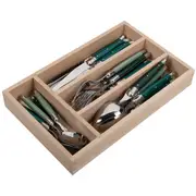 Andre Verdier Laguiole Debutant St. Tropez 24 Piece Cutlery Set