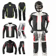 2in1 Winter Wind Waterproof Motorcycle Jacket Pants Riding Suits