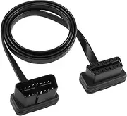 3.3ft/1M Car OBD2 Extension Cable Professional Automotive Diagnostic Scan Tool 16 Pin Male to Female OBDII Extend Cable for Car Diagnostic Extender Cord Adapter