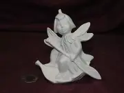 Ceramic Bisque Gare Dewdrop Fairy Leaf Boat U-Paint Dew Drop Garden