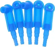 5pcs Brake Fluid Bleeder Adapters Oil Bleeder Connectors for Truck Accessories