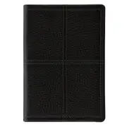 Filofax Classic Stitch Soft Passport Holder Cover Case Travel Accessory Black