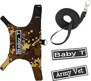 Harness for Bearded Dragon - Reptiles Leading Rope,Comfortable Reptile Training Lead Harness for Lizard Crested Gecko Hamster