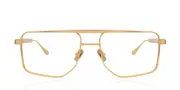 Anna-Karin Karlsson LE CHAP - OPTICAL Gold Women’s Glasses Gold Size 56 - Private Health Rebate - Blue Light Block Available