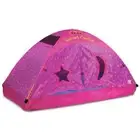 Girls Pink Castle Play Bed Tent Twin Size Mattress Kids Toy Sleep Pillow Sheet