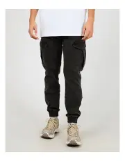 [Silent Theory] Defense Cargo Pant in Washed Black