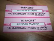 2 Jefferson Starship Miracles / Al Garimasu Jukebox Title Strips