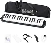 Melodica Instrument for Kids,Wind Instrument Air Keyboard Piano - 32 Key Keyboard Harmonium Instrument with Carrying Bag for Beginners & Professionals