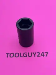 SNAP-ON TOOLS USA NEW 1/2" Drive 24mm Metric SEMI DEEP 6pt Impact Socket IMMS240