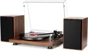 HiFi Turntable Bluetooth USB, Record Player with Speaker, Dual Compact Stereo...