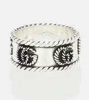[Gucci] Gucci GG sterling silver ring Q 1/2 silver