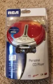 Red RCA RP2700 ESP XTREME Personal CD CD-R/W Player Walkman Discman New Sealed