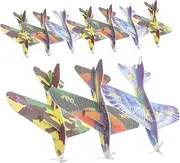 INOOMP 12Pcs Plane Outdoor Airplane Models for Educational Plaything to Enhance Hand Strength and Parent Bonding Random Styles for Fun