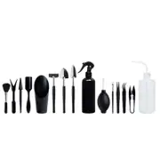 OZNALA 15pcs Mini Garden Tool Kit Potted Succulent Plant Trimming Bonsai Hand Tools