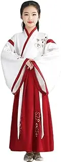 [YY GEWETAO] Hanfu for Girls, Hanfu Dress Woman Chinese Traditional Dress Hanfu - Hanfu Dress (170, for body weith: 121-155lb), A