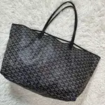 GOYARD TOTE BAG PURSE BROWN BLACK MERCARI 日本直送 二手