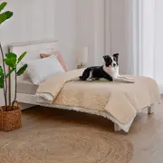 Charlie's Sofur Waterproof Dog Bed Cover Protector Oat
