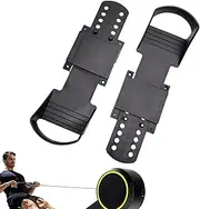 Rowing Machine Pedals - Replacement Pedals, Fitness Equipment Accessories | Elevated Exercise Performance Rowing Machine, Portable Trainer Footplates Maximized Fitness, Replacement Padales for Home